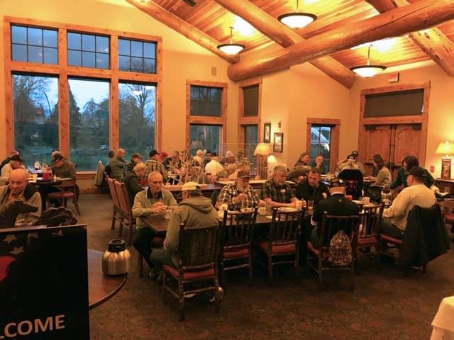 Vets at Grants Pass breakfast 2-6-20